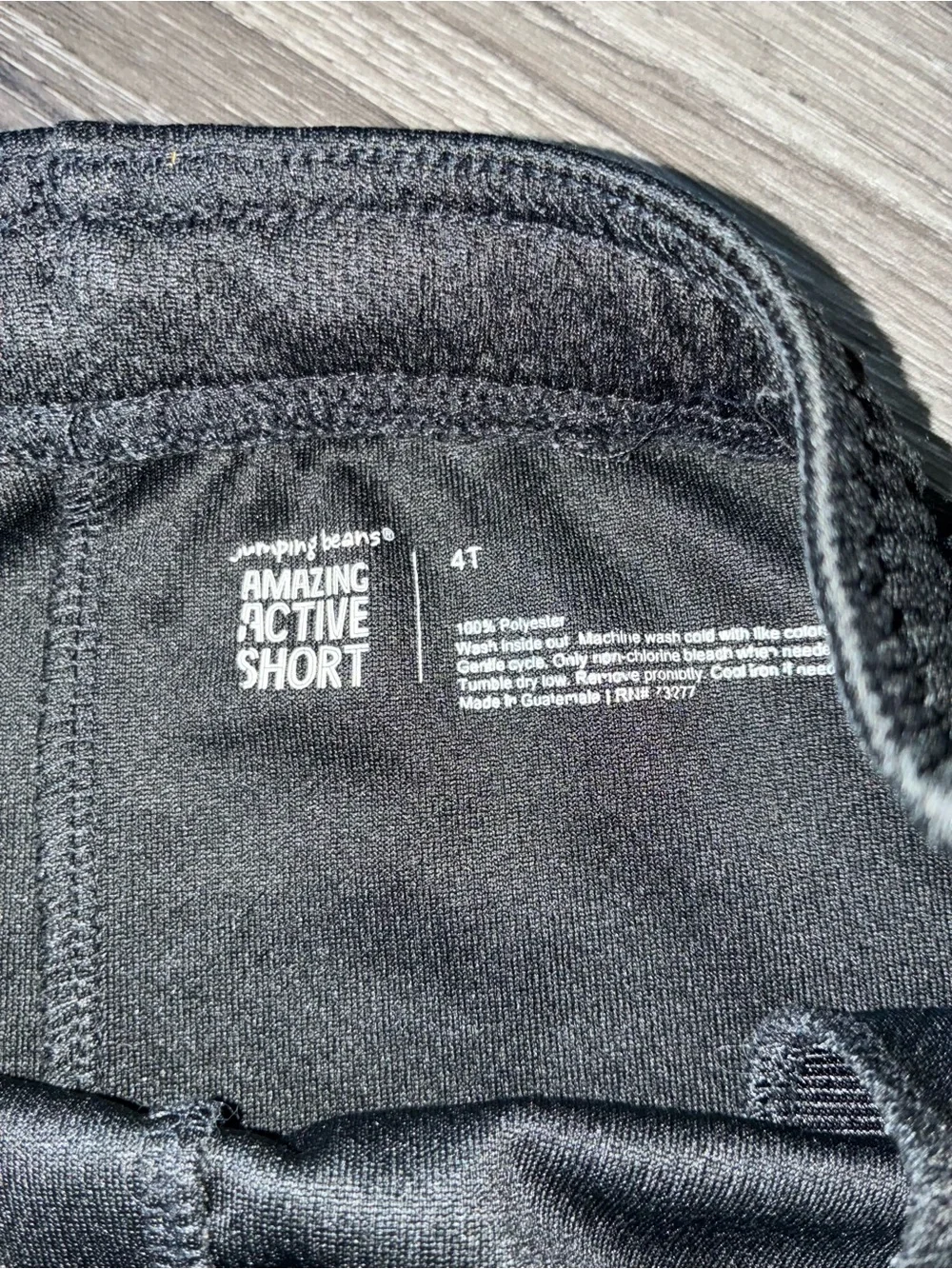 jumping beans Black Mesh Athletic Shorts with Drawstring
